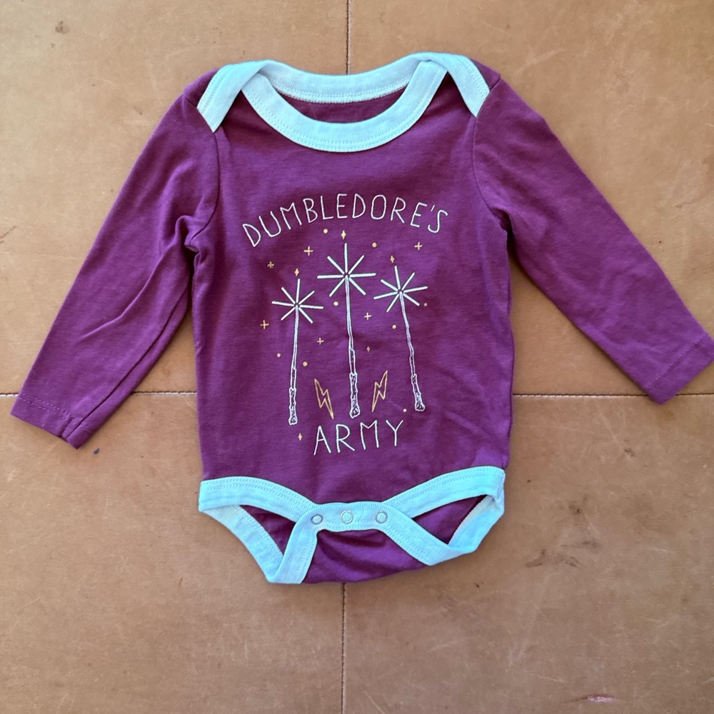💙$5 FLASH SALE💙 Harry Potter Dumbledores Army Newborn Onesie